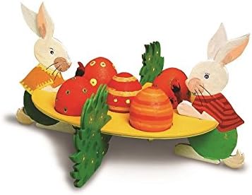 Easter Bunny Egg Holder European 3D Puzzle DIY Craft Kit ; Arts and Crafts, Model Kit