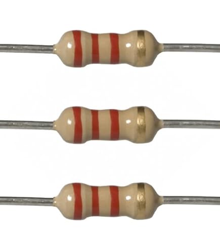 E-Projects 50EP5141R00 1 Ohm Resistors, 1/4 W, 5% (Pack of 50