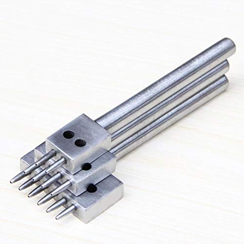 Punch - 1 Set Leather Hole Punches Diy Hand Perforated Round Stitching Punch Cut Punching 2 4 6 5 8mm - Notepad Walk Cutter Adjustable Heart 2d/3d Embroidery Disposable Kick Jars Fountain Twist