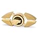 LOUP Gold Fidget Spinner - Gold Brass Metal Stress Reducer Executive Toy - R188 Bearings - Fidget Toys - For ADD, ADHD, Anxiety, and Autism