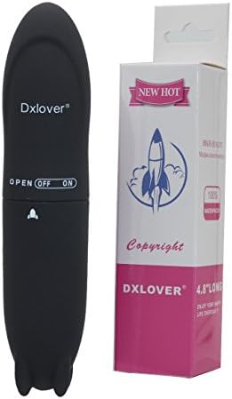 Mini Pocket Rocket Personal Body Handheld Massager Toy Color Black