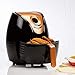 Copper Chef 3.2 QT Black and Copper Air Fryer Plus- Turbo Cyclonic Airfryer With Rapid Air Technology For Less Oil-Less Cooking.