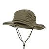 Uarter-Mesh-Boonie-Hat-Bucket-Cap-Summer-Waterproof-Wide-Brim-Fishing-Hat-Sun-Protection-Fisherman-Hat-LM-Size