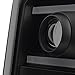 AKKON - For F-Series SuperDuty Pickup Truck Black Smoked Dual LED Tube Projector Headlights Replacement