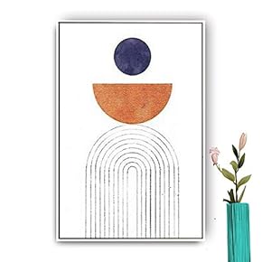 Framed for Living Room Bedroom Abstract House for