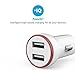 Anker 12W Dual USB Car Charger PowerDrive 2 Lite for iPhone 6s / 6 / 6 Plus, Note 5, iPad Air 2, Galaxy S6 / S6 Edge / Edge+, Note 5 and More