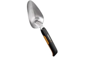 Fiskars 315530-1001 Xact Garden Hand Trowel, Black/Silver