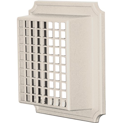 Builders Edge 140157079048 Animal Guard for Exhaust Vent 048, Almond