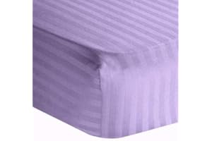 Different Sheeting 2 Piece Fitted Hospital Sheets with 12-inch Deep Pocket- 400 Thread Count- 1 Fitted & 1 Pillowcases- Soft 