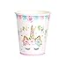 FZR Legend Unicorn Themed Party Supplies - Unicorn Paper Cups | 9 oz, Disposable | Magical Unicorn Birthday Party Decorations for Girls and Baby Shower - Set 16