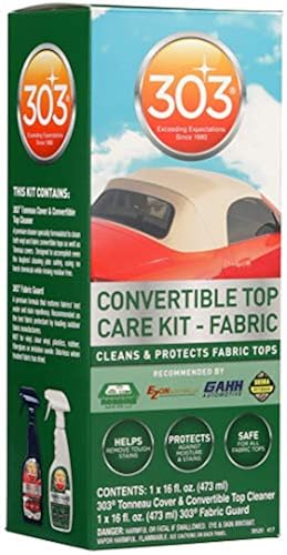 303 30520 Convertible Fabric Top Cleaning And Care Kit Cleans And Protects Fabric Tops Includes 303 Tonneau Cover And Convertible Top Cleaner 303 Fabric Guard In Dubai Uae Whizz Convertible Top Cleaners