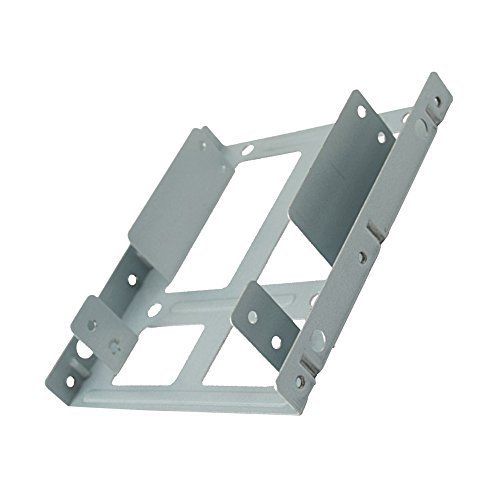 2.5 Inch to 3.5 Inch Internal Hard Disk Drive Mounting Kit Hard Drive Bracket - White