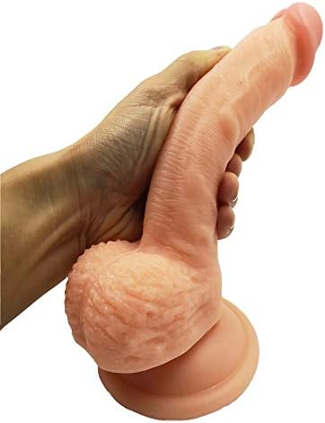 D'i-dlo Personal Body Manual Massaging Rod Soft Silicone Suction Cup Suitable for Beginners and Experienced Users 21cm