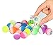 Aneco 24 Pieces Bouncy Balls Halloween Eye Balls Colorful Small Bouncy Toys Balls for Halloween Party Favors, Random Colors