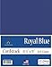 Royal Blue Cardstock - 8.5 x 11 inch - 65Lb Cover - 50 Sheets - Clear Path Paper