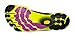 Vibram Women's Bikila Evo Road Running Shoe, Black/Yellow/Magenta, 37 EU/6.5-7 M US