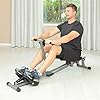 HZYYZH Roeien Machine Thuis Indoor Roeien Machine Fitness Apparatuur Opvouwbare Abdominale Trainer 12 Speed Verstelbare…