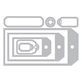Sizzix Framelit Dies, Tag Collection by Tim Holtz