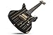 Schecter Synyster Gates Custom-S - Black with Gold Stripes