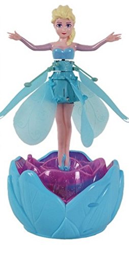 flying elsa fairy doll