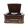 Denver MRD-51 DAB+, FM/AM radio met cd, cassette- en platenspeler, houtlook