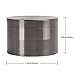 ETvalley 4 Pieces 2.5 Inch Tobacco Spice Herb Grinder, Black Grey