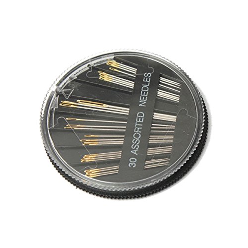 TOOGOO(R) 30pcs Assorted Sizes Hand Sewing Needles Embroidery Mending Craft Sew Case - Thumbnail 4