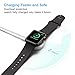 CulaLuva Magnetic Wireless Charger Cable Pad Stand for with Apple Watch Series 3 2 1 All 38mm 42mm