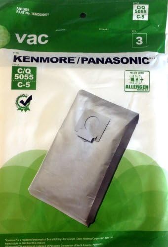 Kenmore-panasonic Vacuum Bag (3-pack)