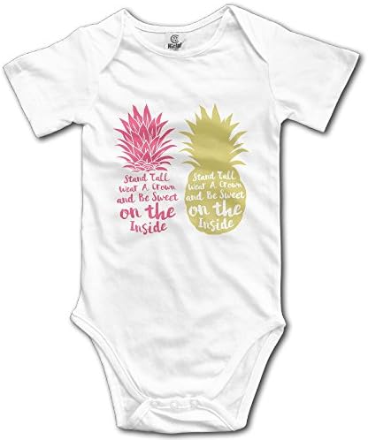 Kkajjhd Be A Pineapple Kids Boys Girls Baby Bodysuit Outfits Baby Onesies
