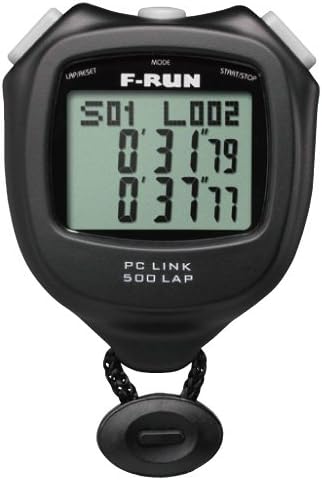 ファースト ランニング Pcリンクストップウォッチ 安い Fst500k ブラック