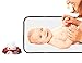 Portable Changing Pad for Baby - Waterproof Diaper Changing Pad - Compact Baby Changing Pad- Travel Diaper Changing Mat - Foldable Lightweight Changing Mat for Newborn (Black)