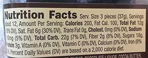 Trader Joe S Dark Chocolate Peanut Butter Cups Nutrition Facts