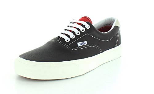 Vans Mens Vintage Sport Era 59 Black Racing Red Sneaker