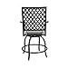 Patio Swivel Chairs Set of 2, Swivel Dining Chairs, Bar Height Chairs with Arms and Seat Cushions