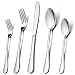 LIANYU 30-Piece Flatware Silverware Set for 6, Stainless Steel Cutlery Eating Utensils, Mirror Finished, Dishwasher Safe primary