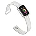 Soft Silicone Sport Style Replacement Band Iwatch Strap for Apple Wrist Watch (White 38mm)