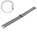 MOTONG 18mm Width Magnetic Milanese Loop Stainless Steel Strap For Huawei Watch,23cm Length Fits for Men and Women (Milanese Silver)