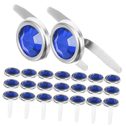 CTIRCHIU 100pcs Colorful Round Brads Fasteners for Boys and Girls DIY Crafts Metal Crafting Brads in Assorted Colors for Scrapbooking and Paper Projects