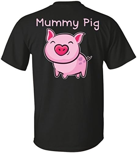 Vinteena Mummy Pig Mothers Day Peppa Pig Printed Mum Funny Gift Unisex Tshirt - Tee