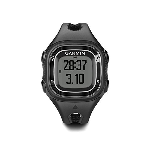 Garmin Forerunner 10 GPS Watch (Black/Silver)-(Certified Refurbished)