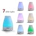 Innoo Tech Oil Diffuser with 7 Changing Color LED Lights with eBooks - 100 ml