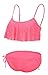 Bawdy Women's Sexy Mesh Ruffled Crop Bikini Set - Designed in USA