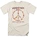 Woodstock Peace Symbol T Shirt and Exclusive Stickers