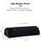 Bolster Pillow for Legs and Back - Pure Memory Foam Half Moon Sleeping Pillow
