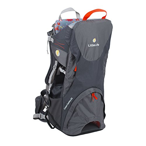 LittleLife Cross Country S4 Child Carrier Grey