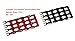 Screw Terminal Strip 600V + 400V Pre Insulated Terminal Barrier Strip Red/Black (25A 4P)