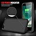 Fang Battery Case for iPhone 8 Plus/7 Plus,7000mAh Battery Pack Charger Case for iPhone 8 Plus Extended Portable Battery Charging Case for iPhone 7 Plus,8 Plus - Black