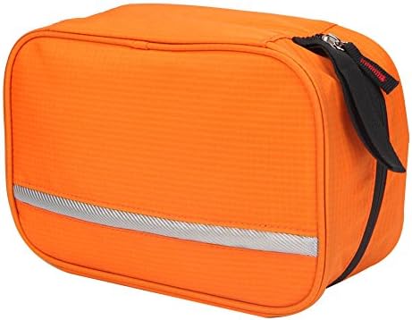 Freeprint Water-resistant Hanging Toiletry Bag Dopp Kit Travel Cosmetic Makeup Bag for Men or Women, Orange