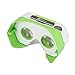 DSCVR Headset inspired by Google Cardboard v2 IO 2015 VR Gear for Apple iPhone and Android Smartphones - Google WWGC Certified Virtual Reality Viewer (Green)